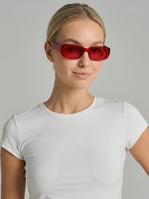 Очки имиджевые прямоугольные