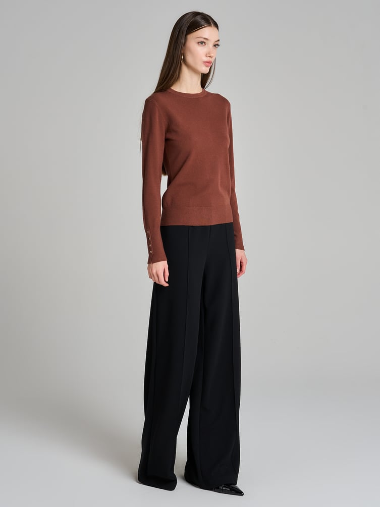 Джемпер трикотажный базовый