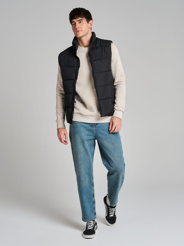 Повседневные зауженные джинсы